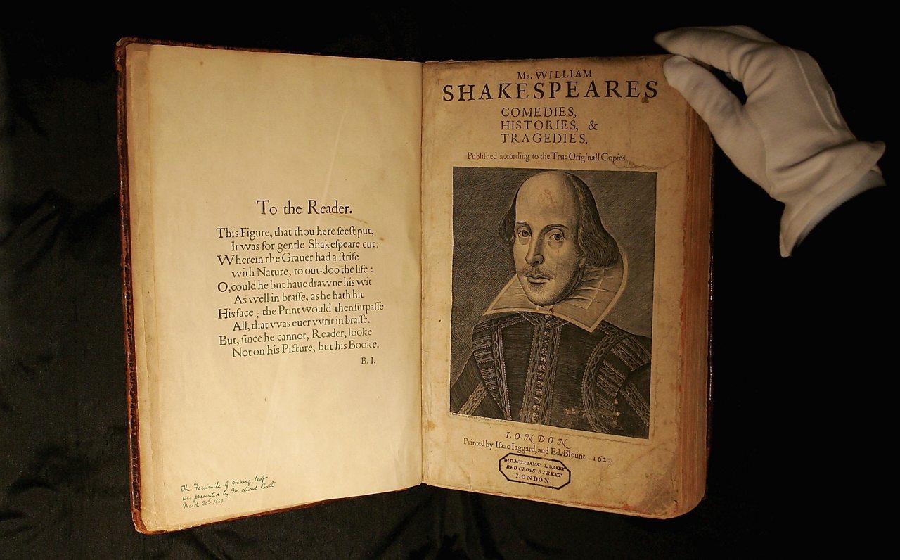 Shakespeare's First Folio.