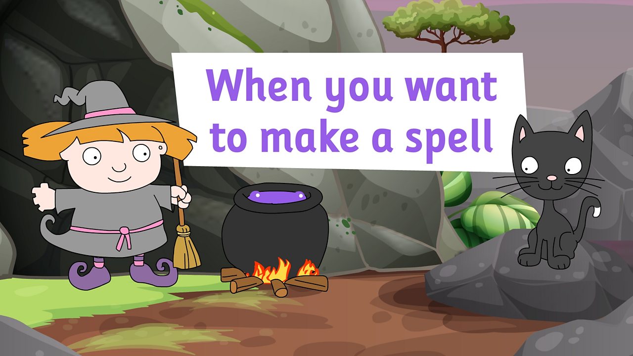 When you want to make a spell