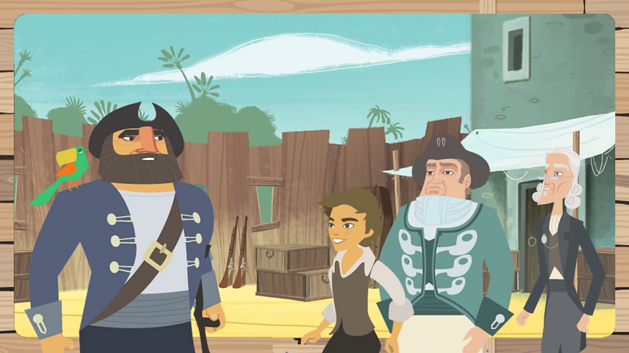 6. The stockade and the pirates attack