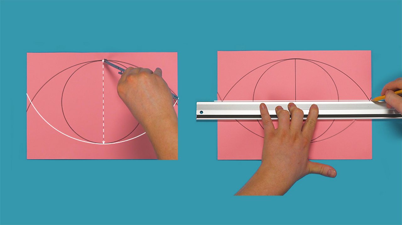 Bisect the circle