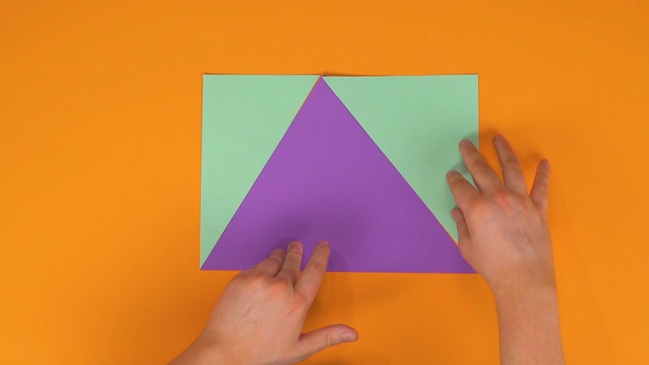How to show the area of a triangle is ½ × base × height BBC Bitesize
