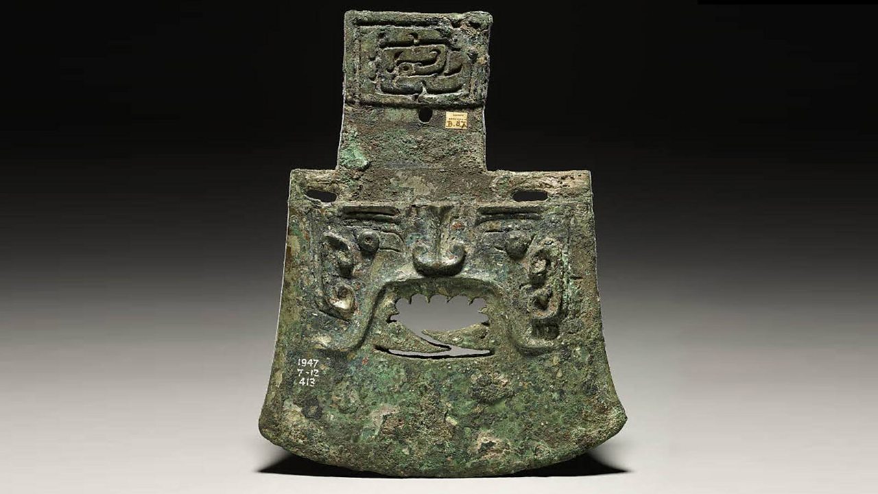 A Bronze axe used by the Shang warriors