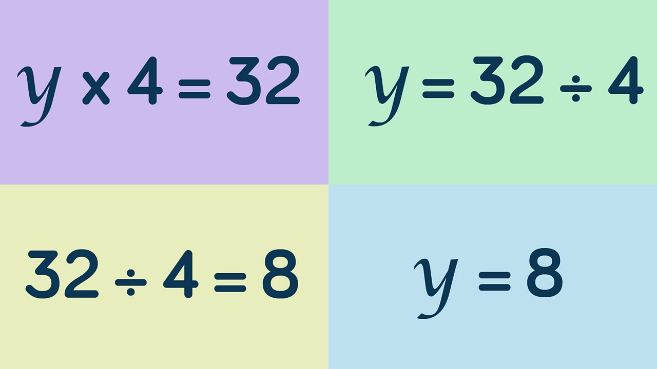 Bbc bitesize how to solve missing number problems 