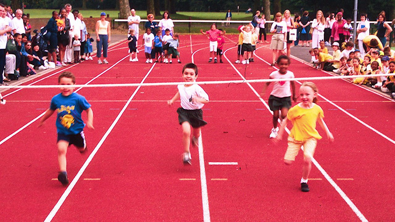 Children exercising