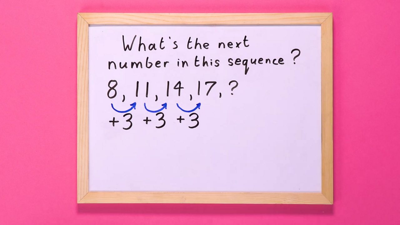 How to find the next term in an arithmetic sequence - BBC Bitesize