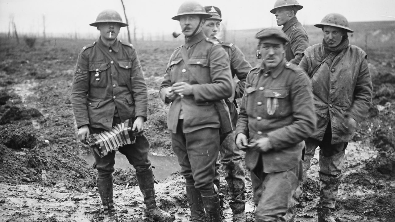 soldiers at world war 1