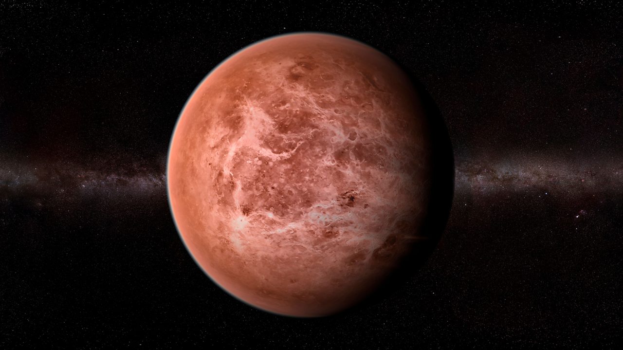 An artist's impression of Venus.
