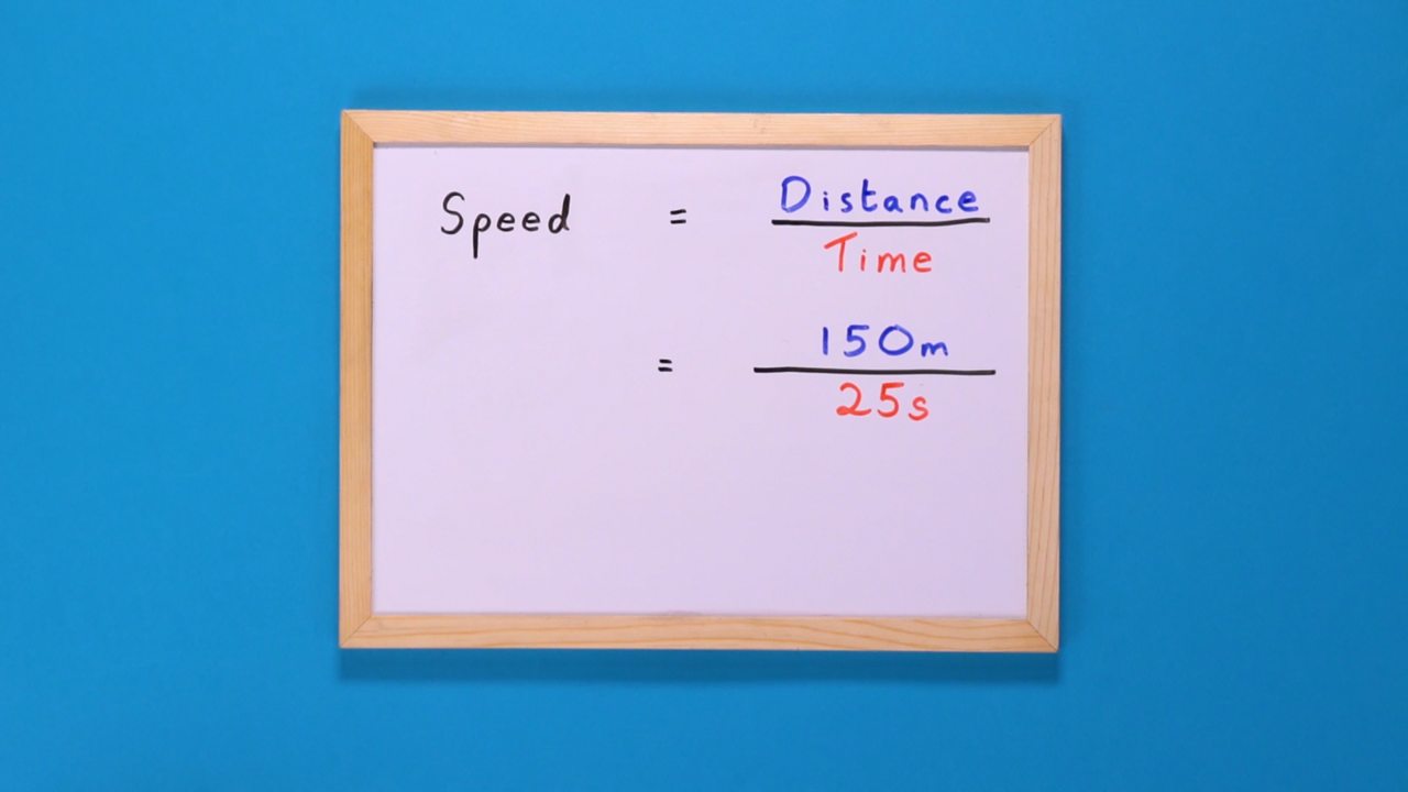 Calculating speed, distance and time - BBC Bitesize