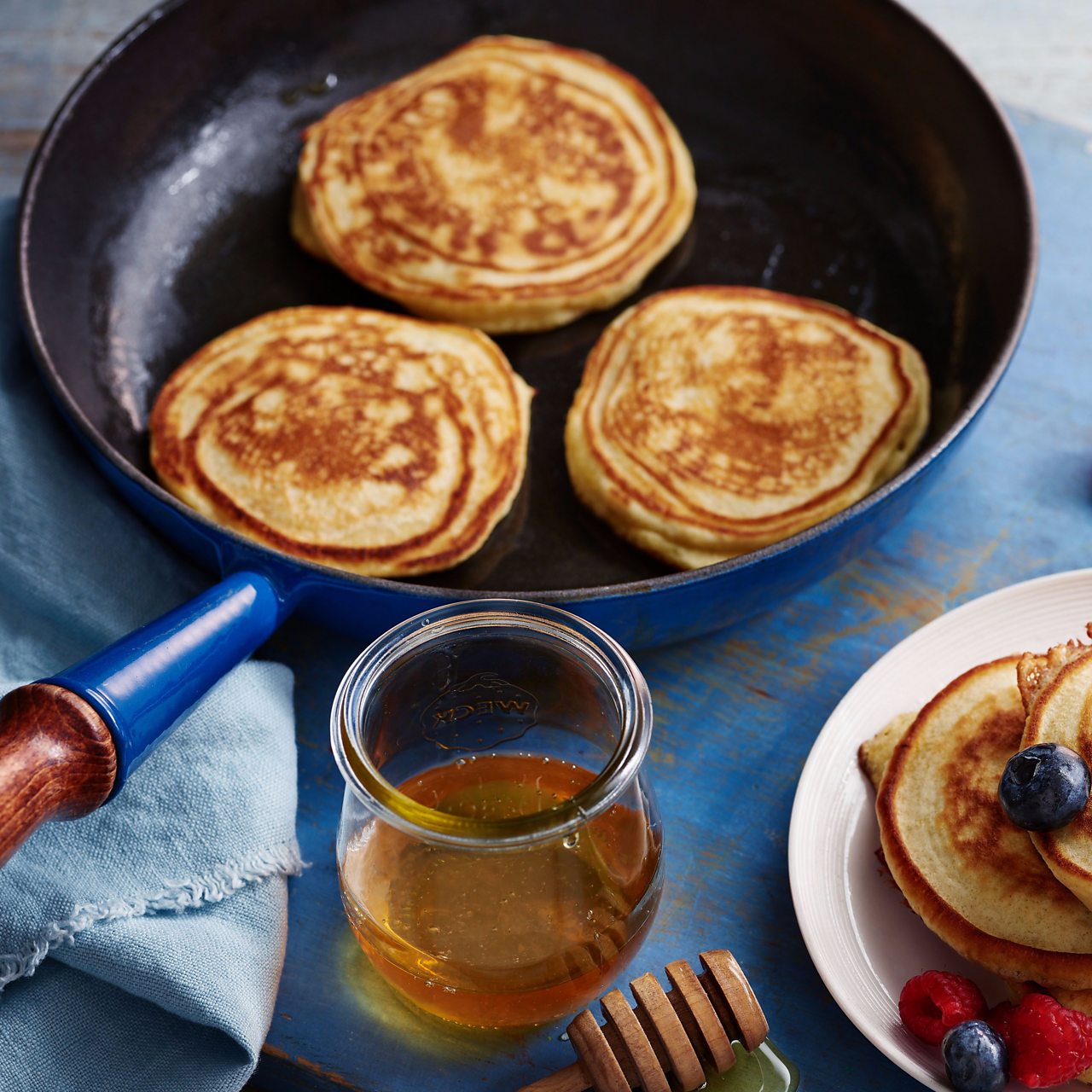 Easy recipes for pancakes BBC Food