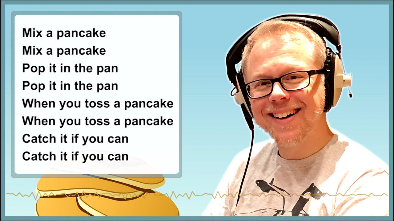 Mix a pancake