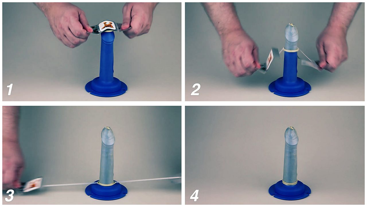 Mike Hore's easy to apply condom