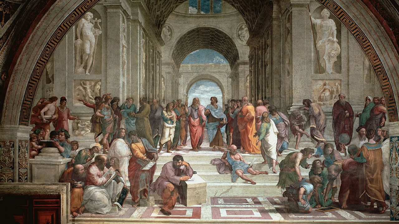 The School of Athens by Raphael