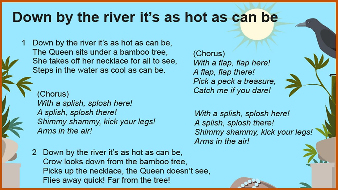 Lyrics: Down by the river