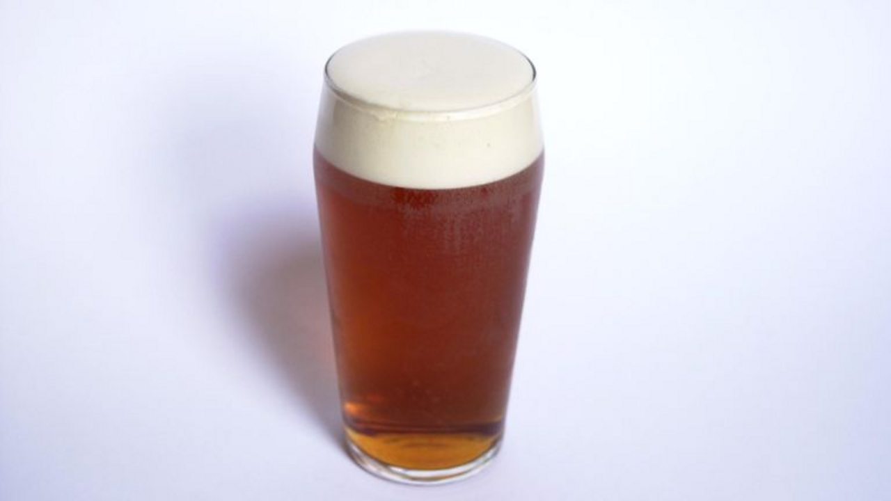A pint of beer