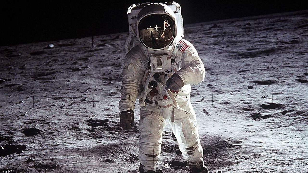 Man on the moon