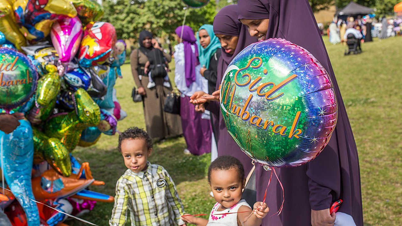 The end of the Ramadan fast is marked by a big celebration called Eid al-Fitr