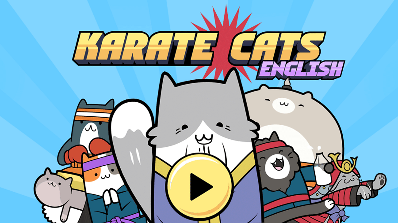Play Karate Cats English Game For Kids Free Online Spelling Games Bbc Bitesize