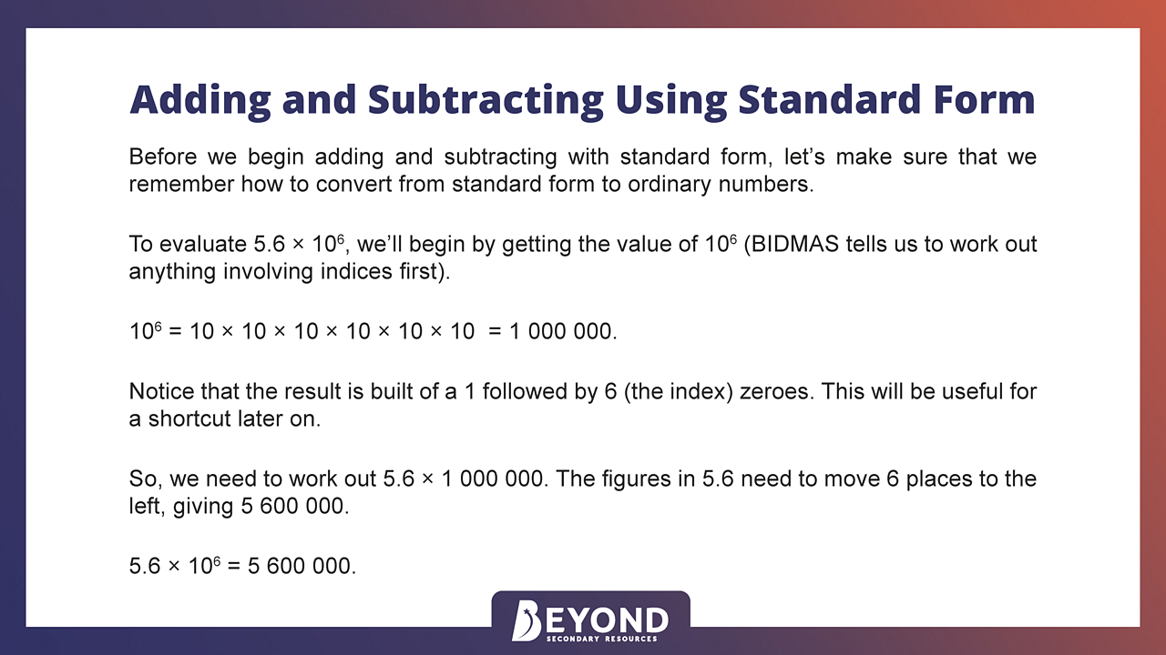standard form bbc bitesize Home Learning with BBC Bitesize - KS2 Secondary Maths for Year 2 standard form bbc bitesize Home Learning with BBC Bitesize - KS2 Secondary Maths for Year 2
