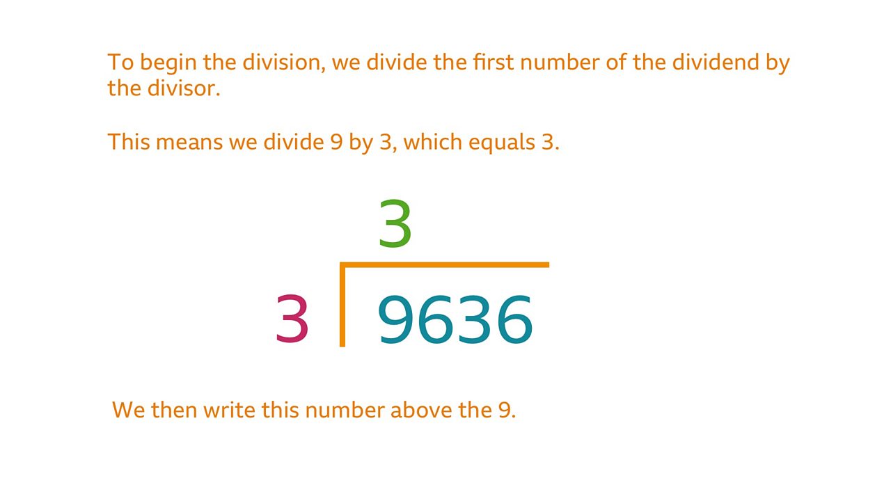 Divide Up To 4 Digits By 1 Digit Year 5 P6 Maths Home Learning With c Bitesize c Bitesize