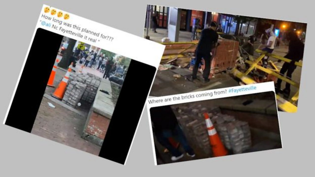 Bitesize - George Floyd protests: Misleading images and videos that have been shared on social media
