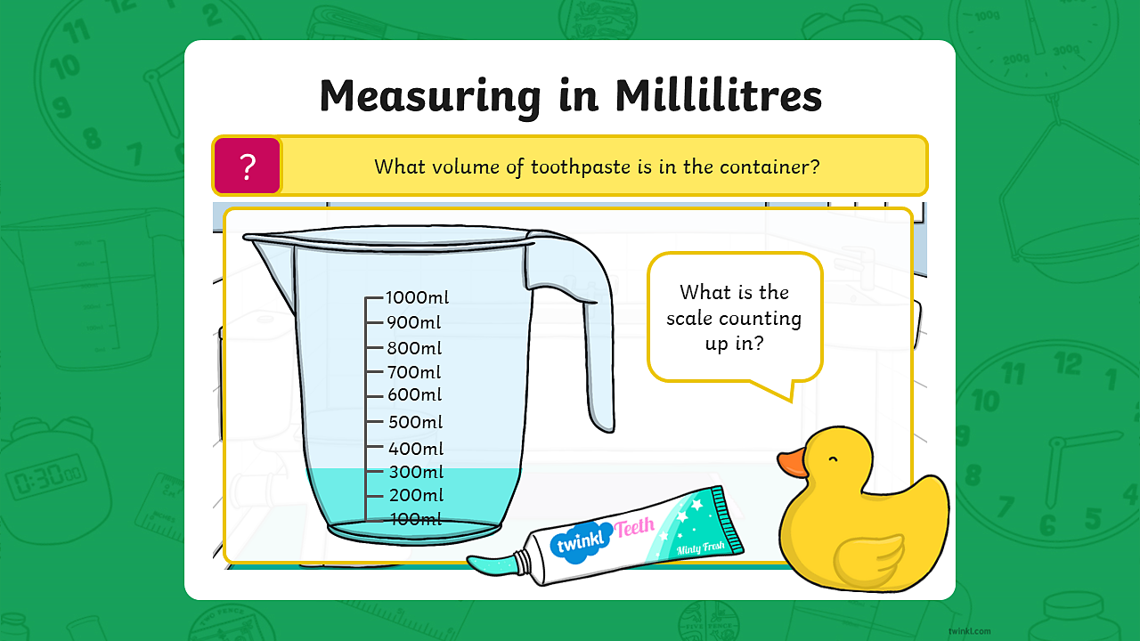 Measuring In Millilitres Year 2 P3 Maths Home Learning With c Bitesize c Bitesize