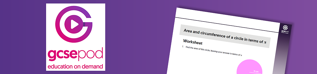 Find The Area And Circumference Of A Circle In Terms Of P Homeschool Lessons In Secondary Maths Year 9 Bbc Bitesize