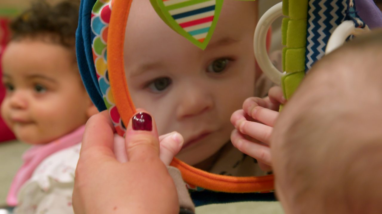 The Baby Club Fun with mirrors BBC Tiny Happy People