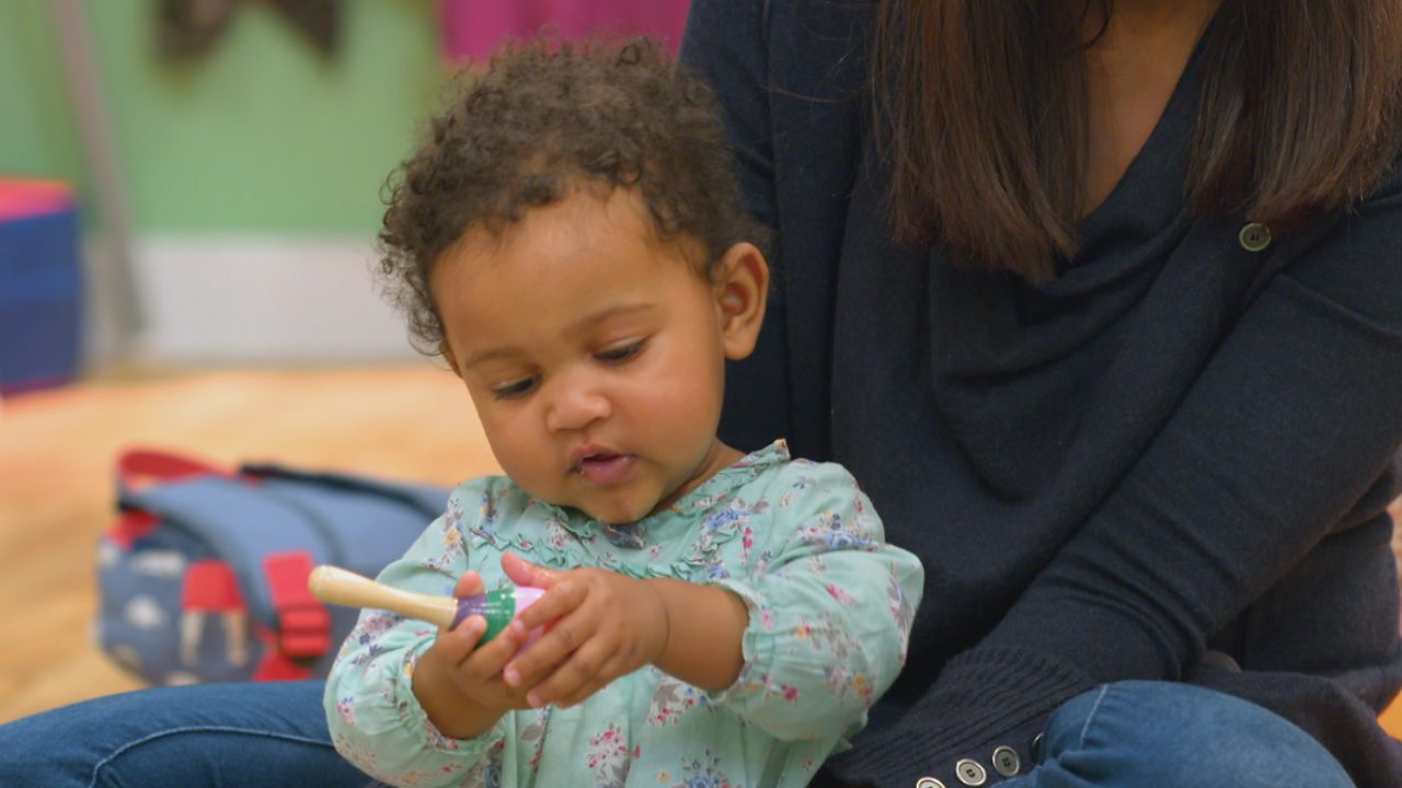 The Baby Club: Playing with toy cars - BBC Tiny Happy People