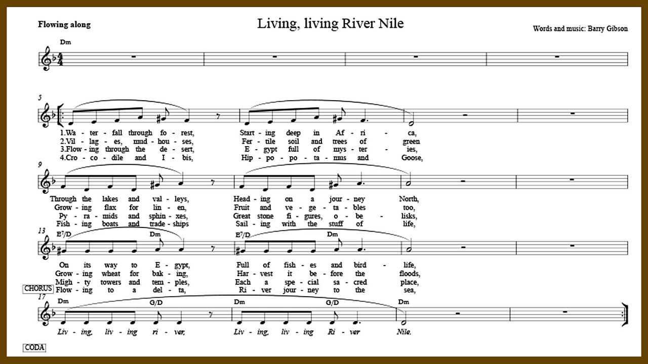 Living, living River Nile - Music