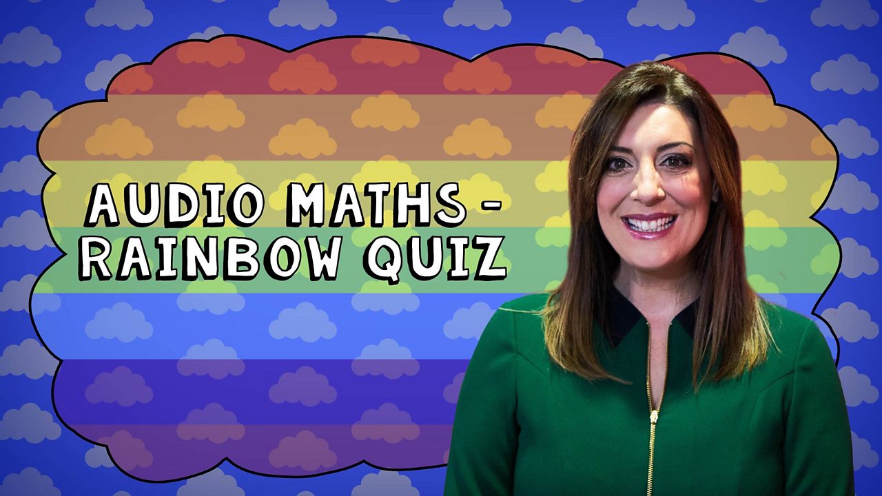 Rainbow Maths Audio Quiz