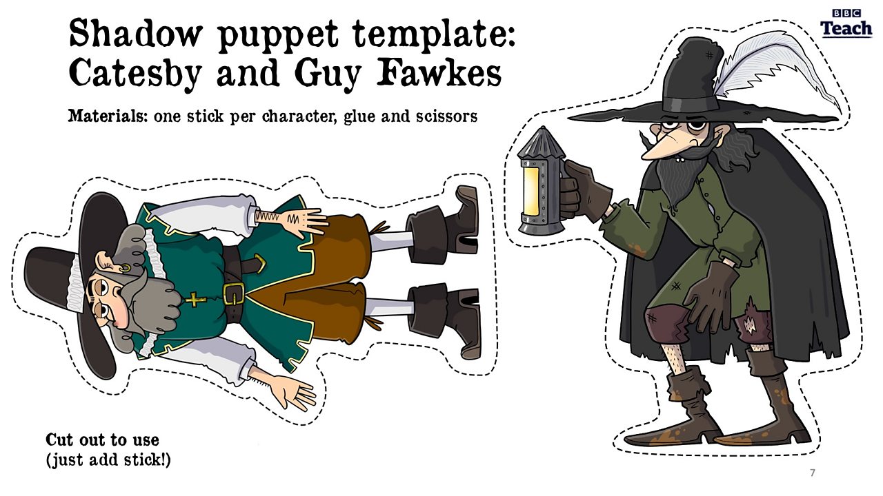 Shadow puppet templates