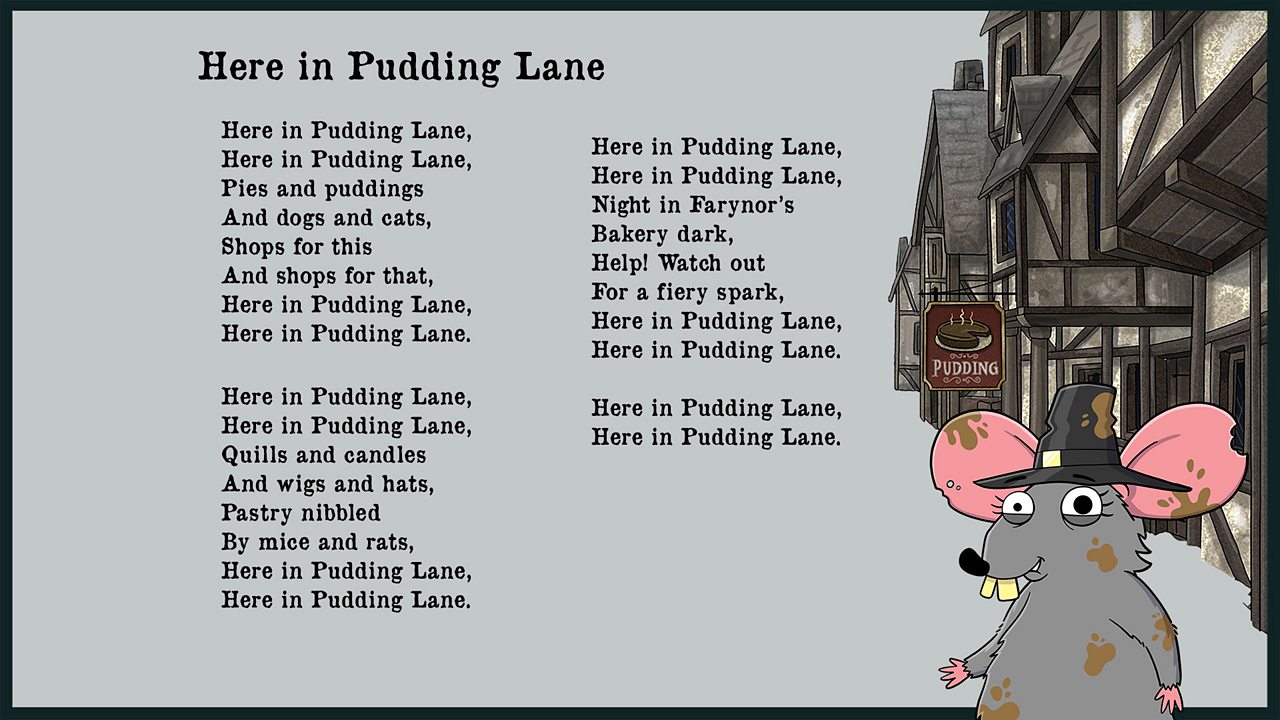 KS1 Music The Great Fire of London. 1 'Here in Pudding Lane' BBC Teach