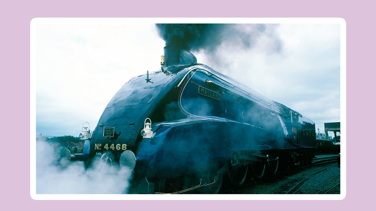 Mallard, the world’s fastest steam engine.