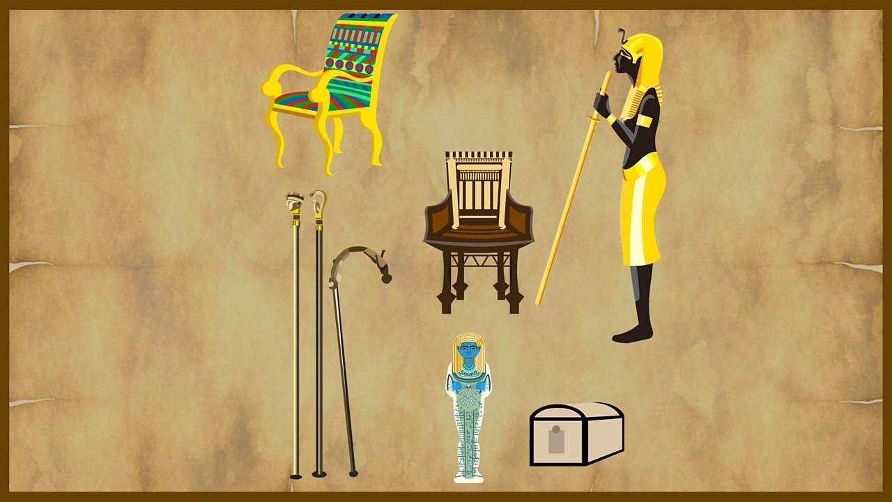 Some items found in the tomb