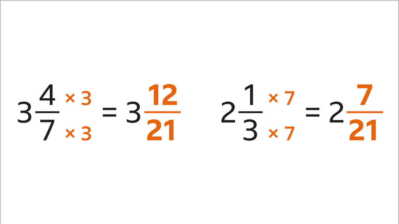 How to subtract fractions - BBC Bitesize