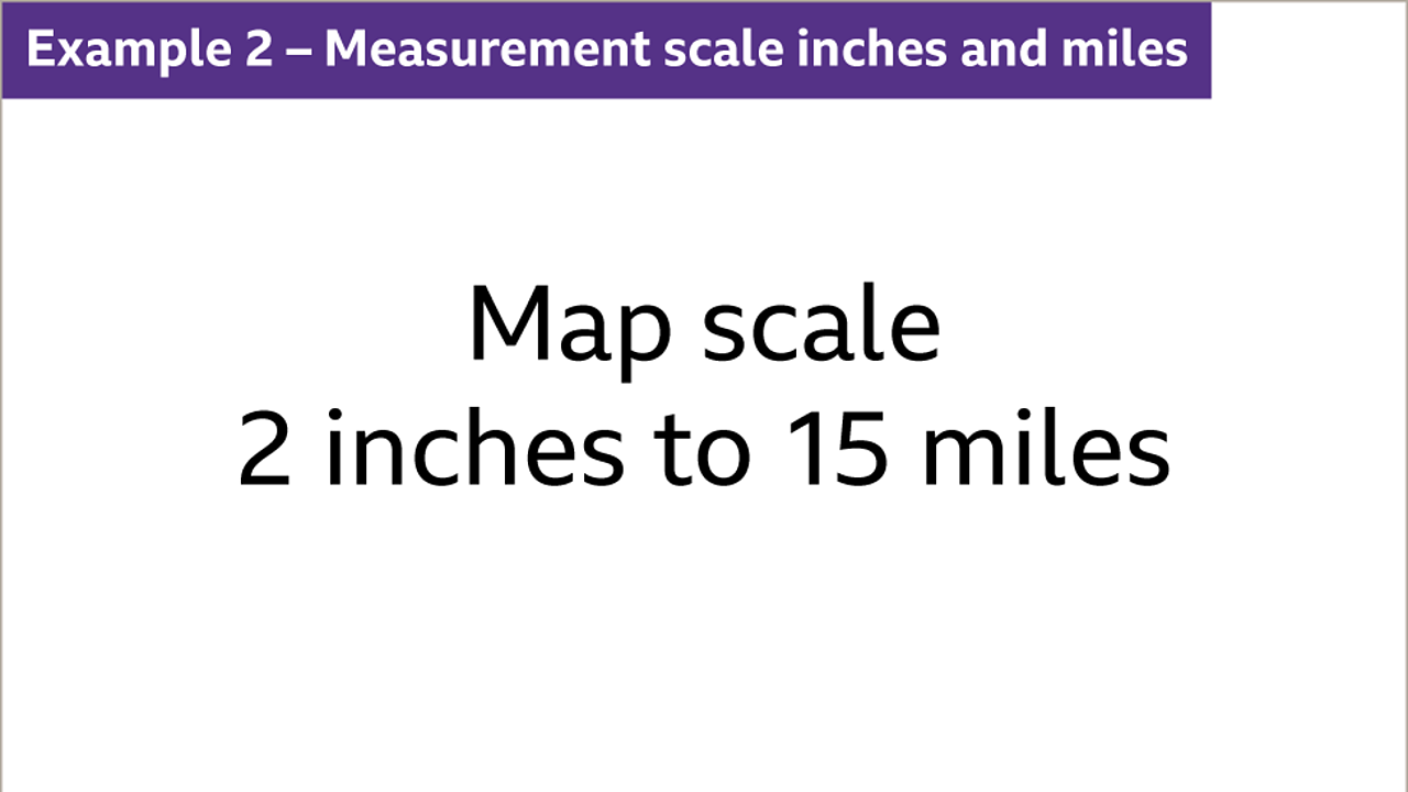 Map Scales And Ratio KS3 Maths BBC Bitesize BBC Bitesize