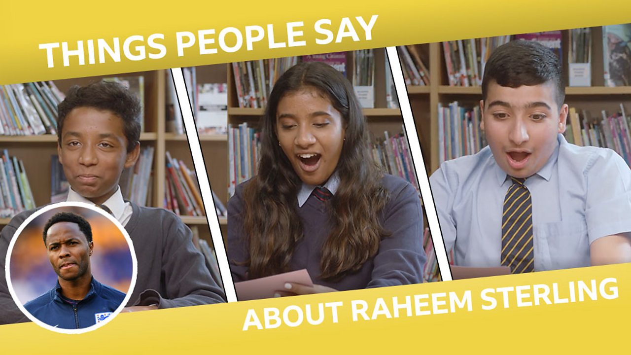 Teens react to mean comments about Raheem Stirling