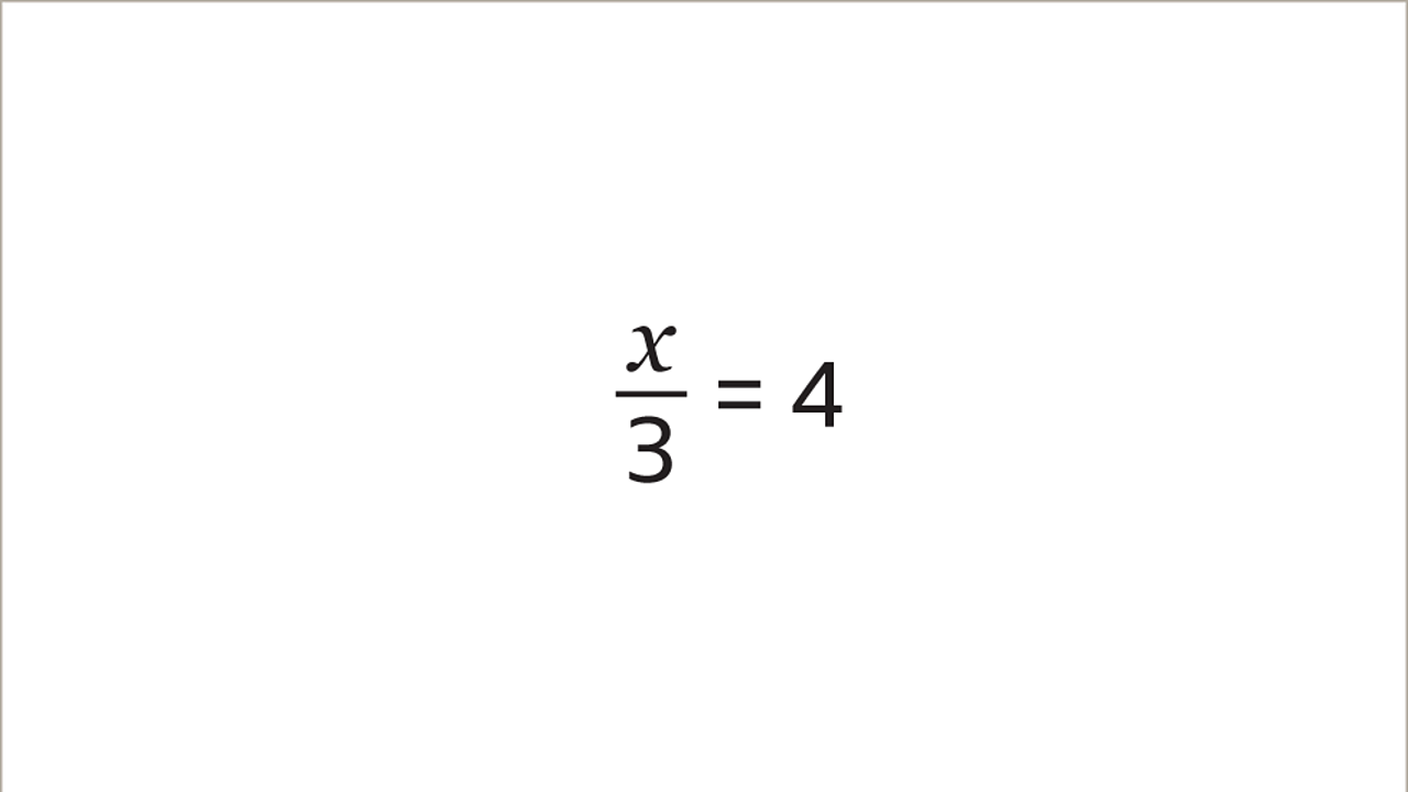 Solving Equations With Fractions KS3 Maths BBC Bitesize BBC Bitesize solving-equations-with-fractions-ks3-maths-bbc-bitesize-bbc-bitesize