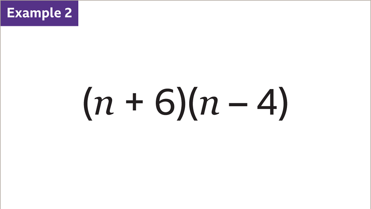 Multiplying brackets KS3 Maths BBC Bitesize BBC Bitesize