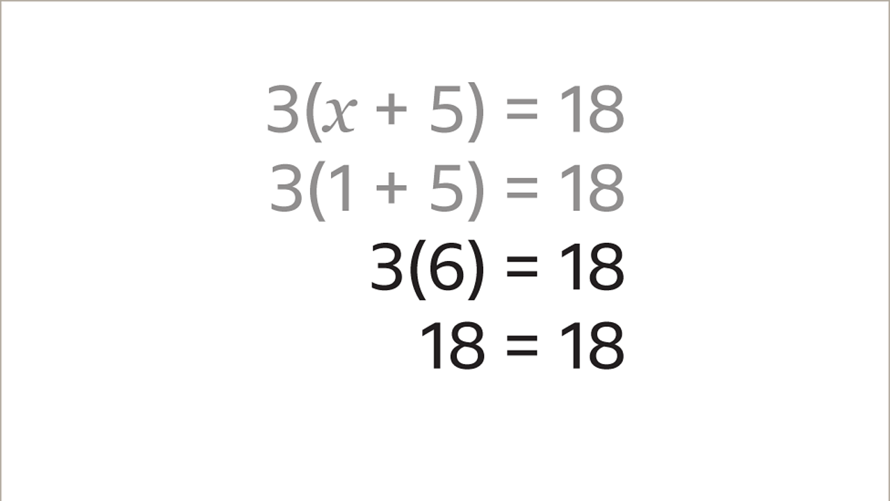 Solve equations with brackets KS3 Maths BBC Bitesize BBC Bitesize
