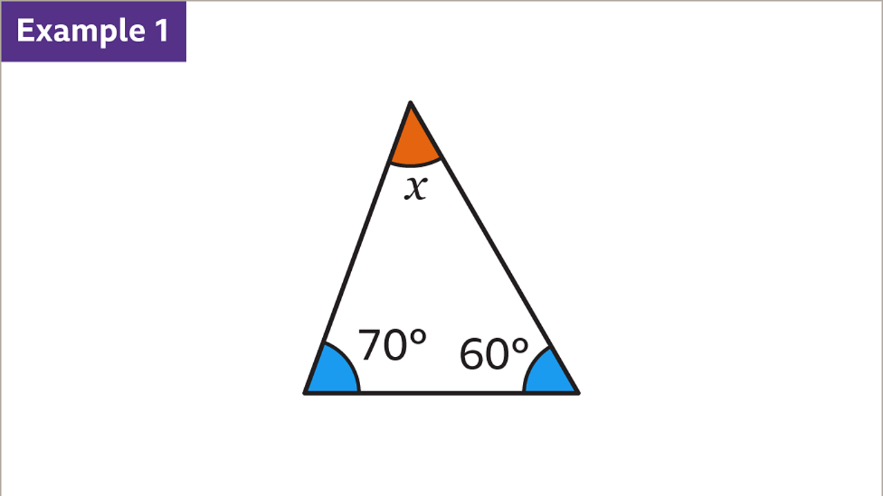 Angles in triangles and quadrilaterals KS3 Maths BBC Bitesize BBC