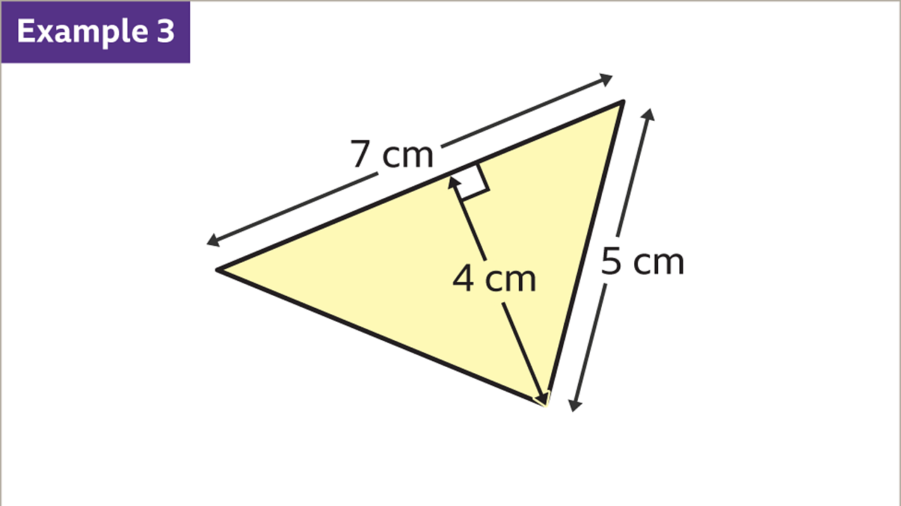 Area of triangles KS3 Maths BBC Bitesize BBC Bitesize