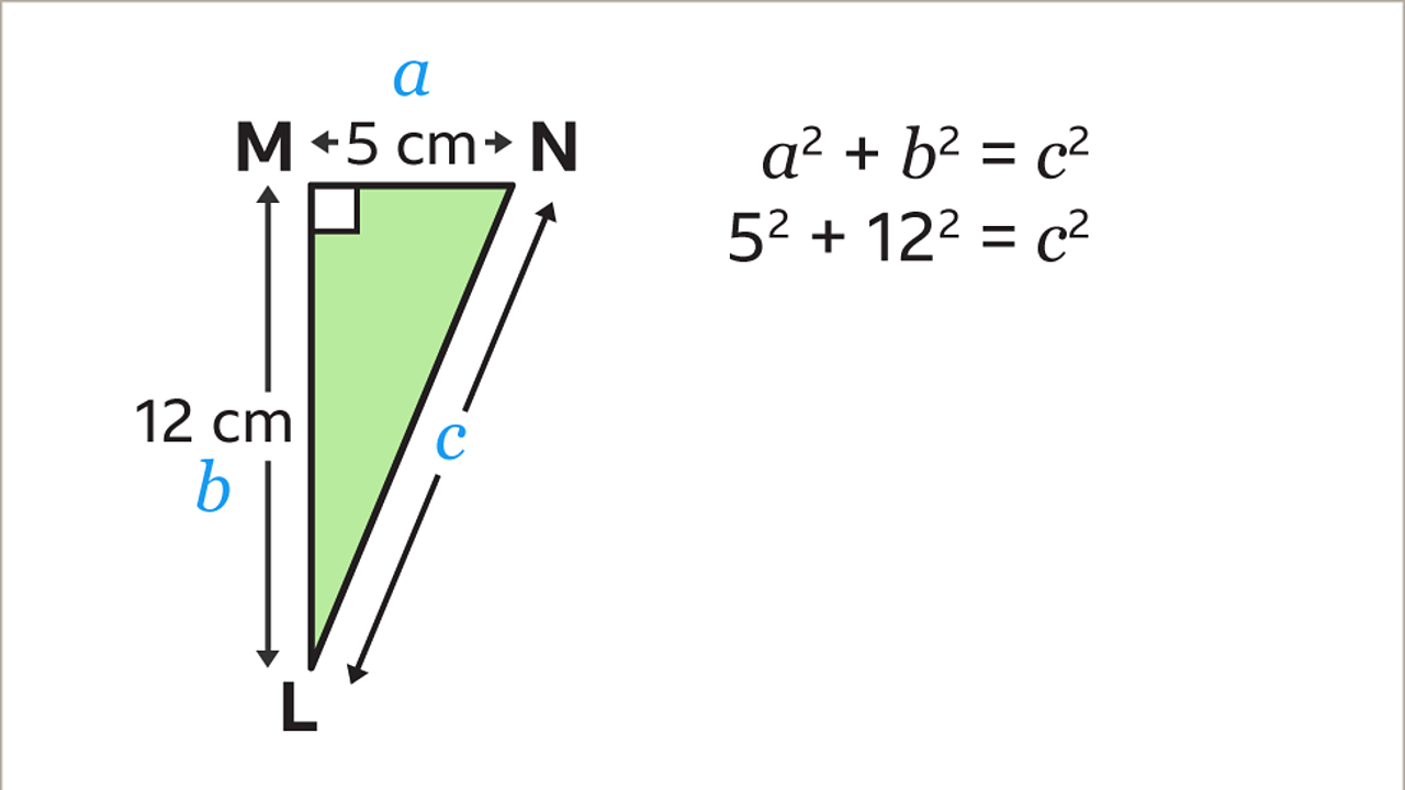 Udførelse forklare platform Pythagoras' theorem - Part 1 - KS3 Maths - BBC Bitesize - BBC Bitesize