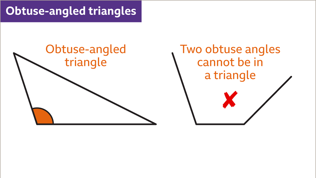 a triangle with two acute angles
