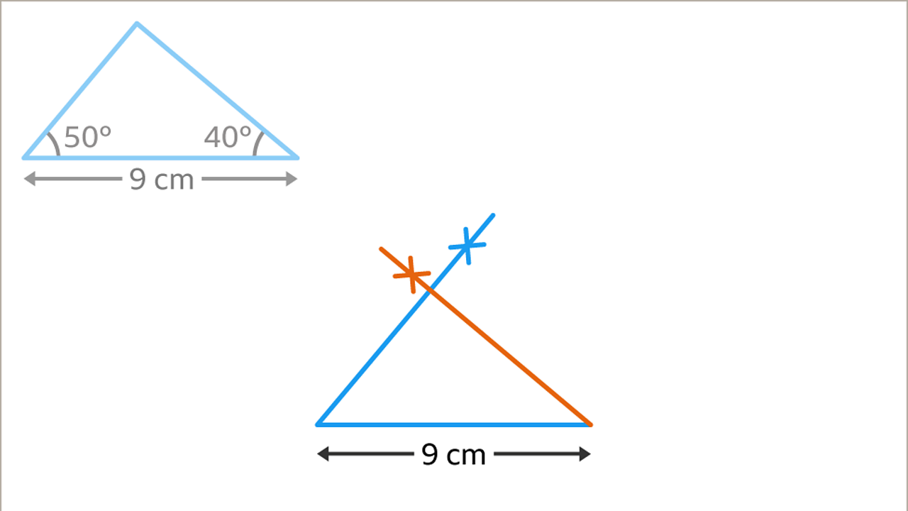 Constructing triangles KS3 Maths BBC Bitesize BBC Bitesize