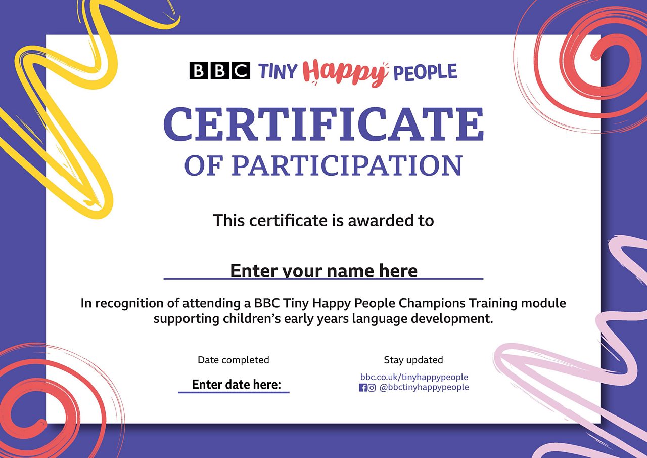 Download a champions training completion certificate
