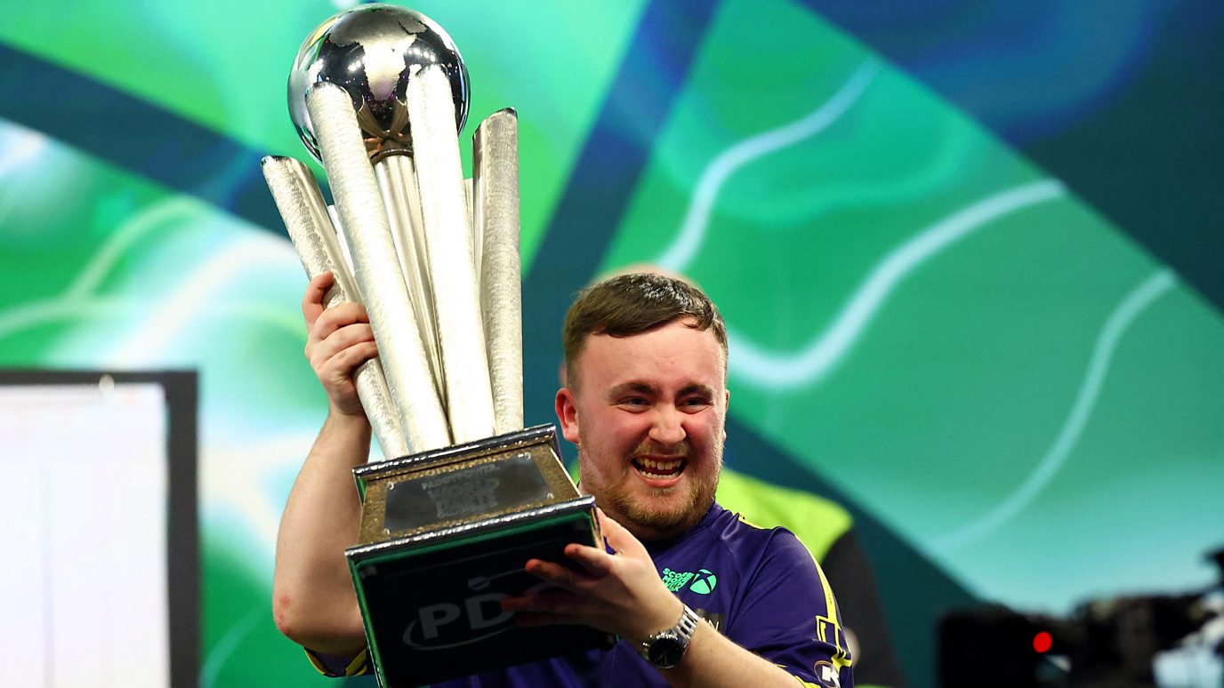 Teenager Littler demolishes Van Gerwen to claim historic world title