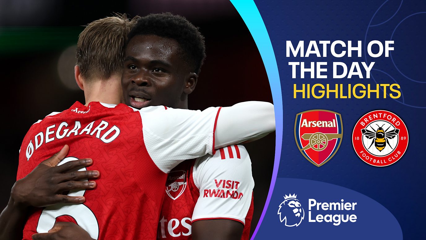 Mikel Merino y Bukayo Saka marcaron y el Arsenal venció al Brentford para recuperar su ventaja de cinco puntos en la cima de la Premier League.