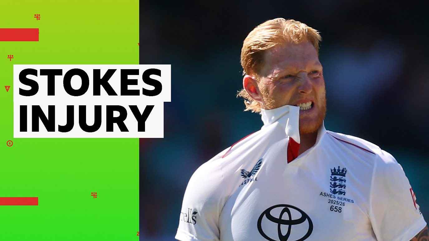 Stokes sufre una lesión en el aductor en la última prueba de las Ashes