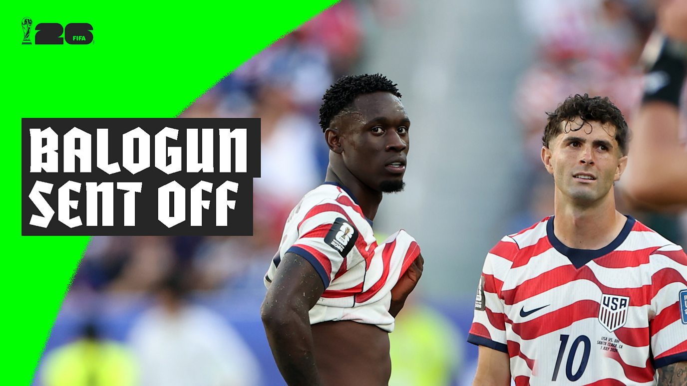 Estados Unidos sigue adelante, pero ¿le saldrá cara la tarjeta roja a Balogun?